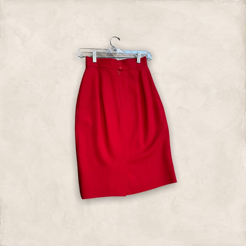 Red jones New York skirt